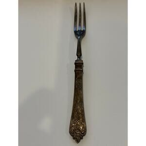 Antique Canadian Pacific Silver Plated Cocktail Fork Elkihngton 1922